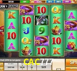 Bonus na Cassino Online CAC777